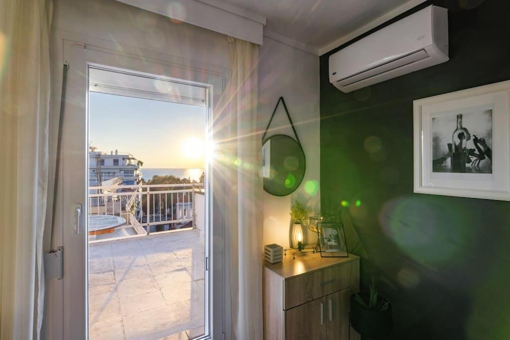 דירות סלוניקי Sea View Sunset Penthouse מראה חיצוני תמונה