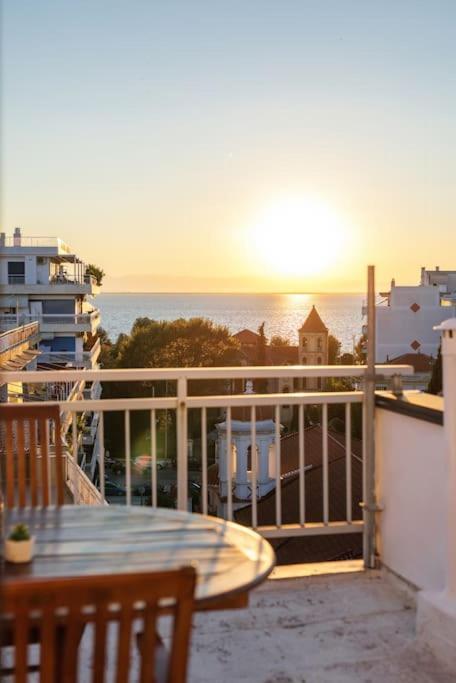 דירות סלוניקי Sea View Sunset Penthouse מראה חיצוני תמונה